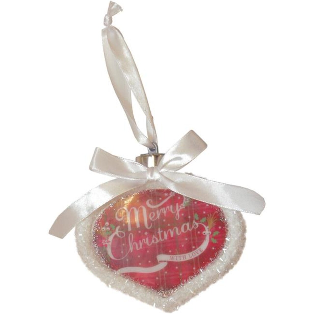Northlight 32266825 4.5 in. Led Lighted Merry Christmas with Love Christmas Onion Ornament